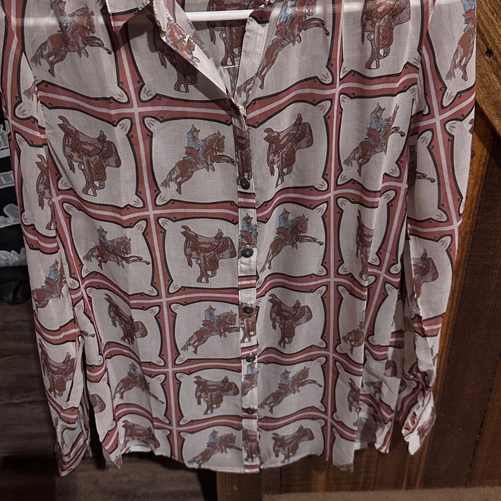 Tasha Polizzi Monty printed blouse - Picture 5 of 5